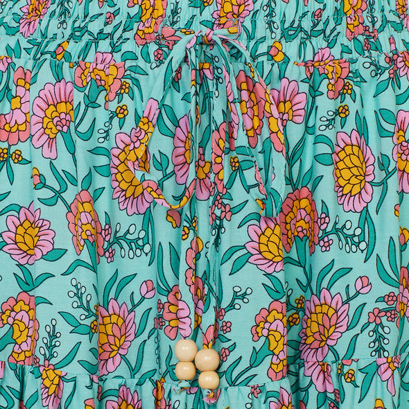 Tarida midi skirt in mint green
