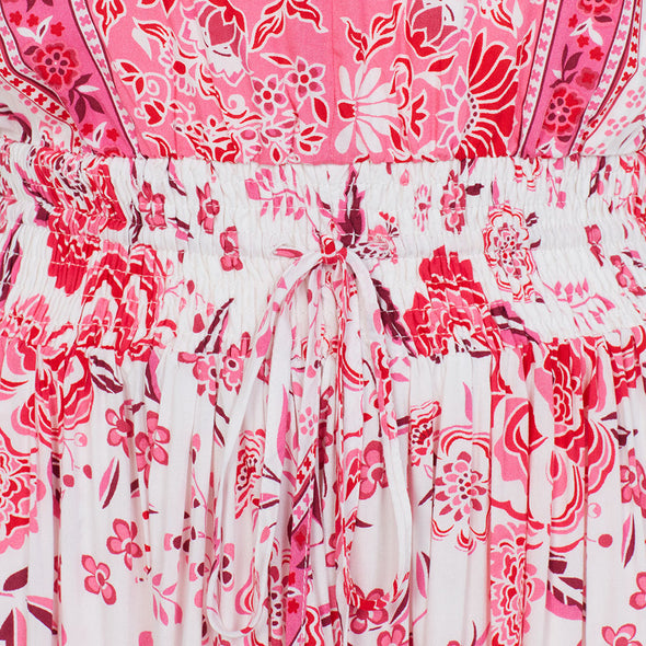 Sample: Positano dress in pink (UK size: 8-10)