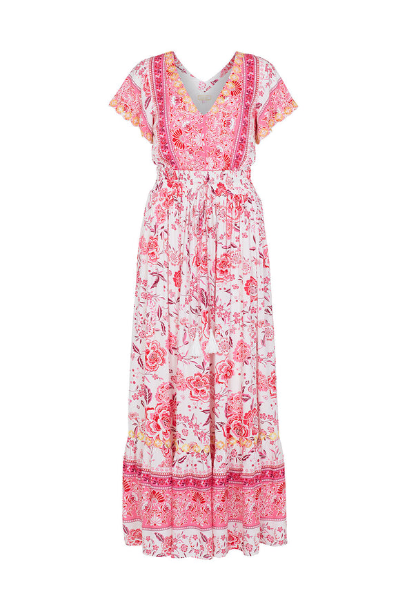 Sample: Positano dress in pink (UK size: 8-10)