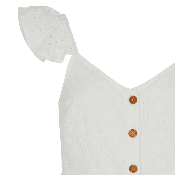 Paloma broderie anglaise dress (sizes small and medium)