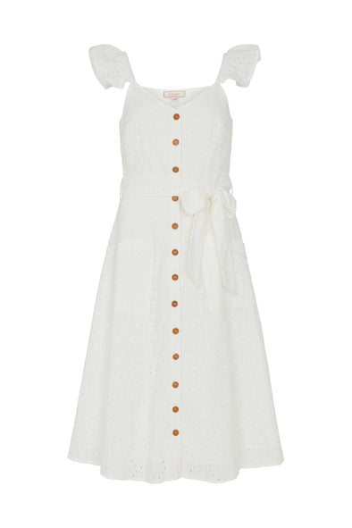 Paloma broderie anglaise dress (sizes small and medium)