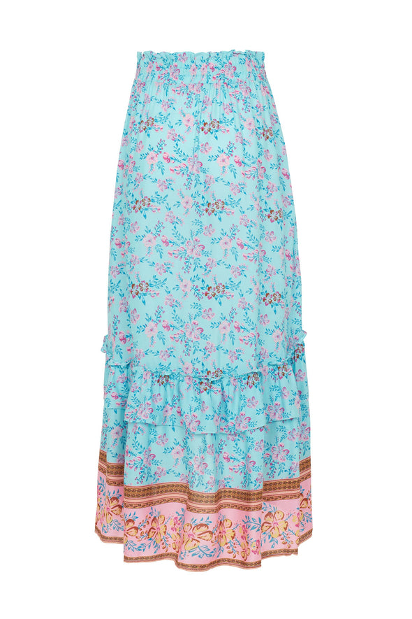 Tamarama skirt in pale blue (size small)